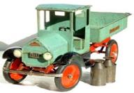 sturditoy dump truck with 2 original sturditoy dairy cans,,sturditoy toy truck,,,  sturditoy dairy cans are usually found only the sturditoy dairy truck,, contact the buddy l museum with all your sturditoy trucks and keystone toy trucks for sale. 1929 sturditoy water tower wanted