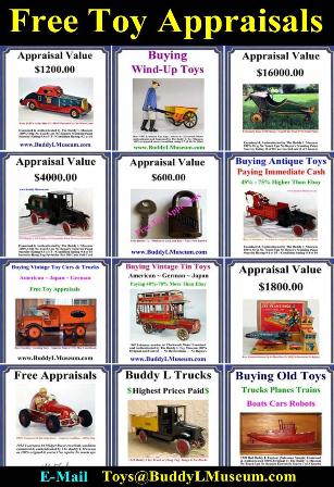 Buddy L Ice Truck Information and Value. Buying Buddy L Toys Buddy L Museum buying vintage toys, buying antique toys any condition. Free Toy Appraisal, Vintage Toy Appraisals. Buddy L Coal Truck For Sale Buddy L Baggage Truck For Sale Buddy L Ice Truck Value