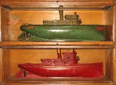 1928 Buddy L Tugboat, First Buddy L Tugboat Flag discovered,  one known original flag & falgstaff ever discovered. Original Buddy L Tugboat motor Buying buddy l toys Visit us today 